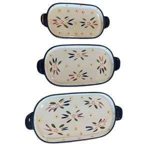 Temp-tations Old World Set of 3 Squoval Lid-its